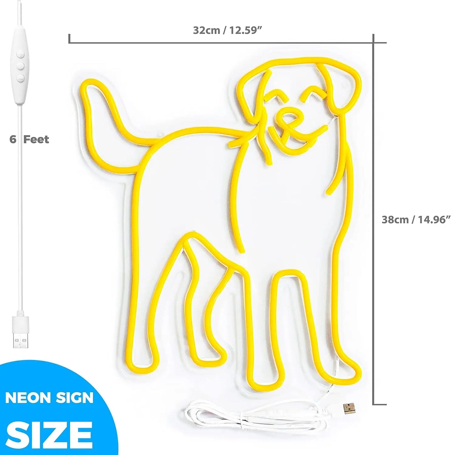 Labrador LED Home Decor