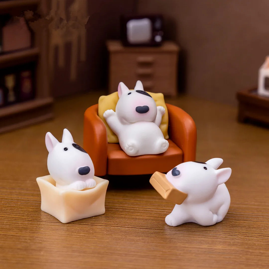 Bull Terrier Miniature Dolls