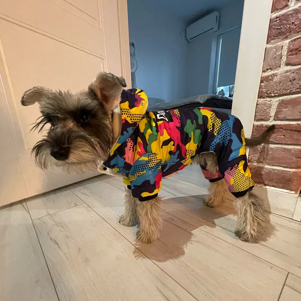 Schnauzer Warm Waterproof Snowsuit