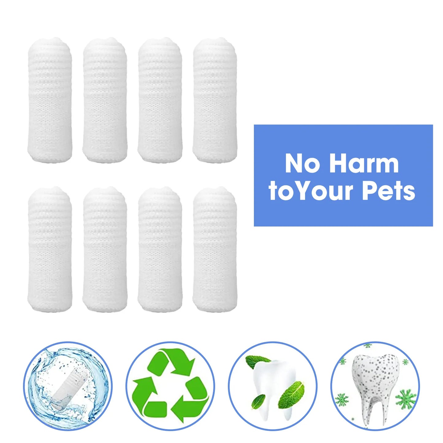 Dog Care Finger Wipes