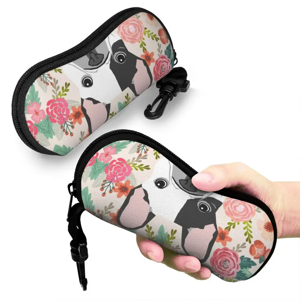 Boston Terrier Eyeglasses Cases