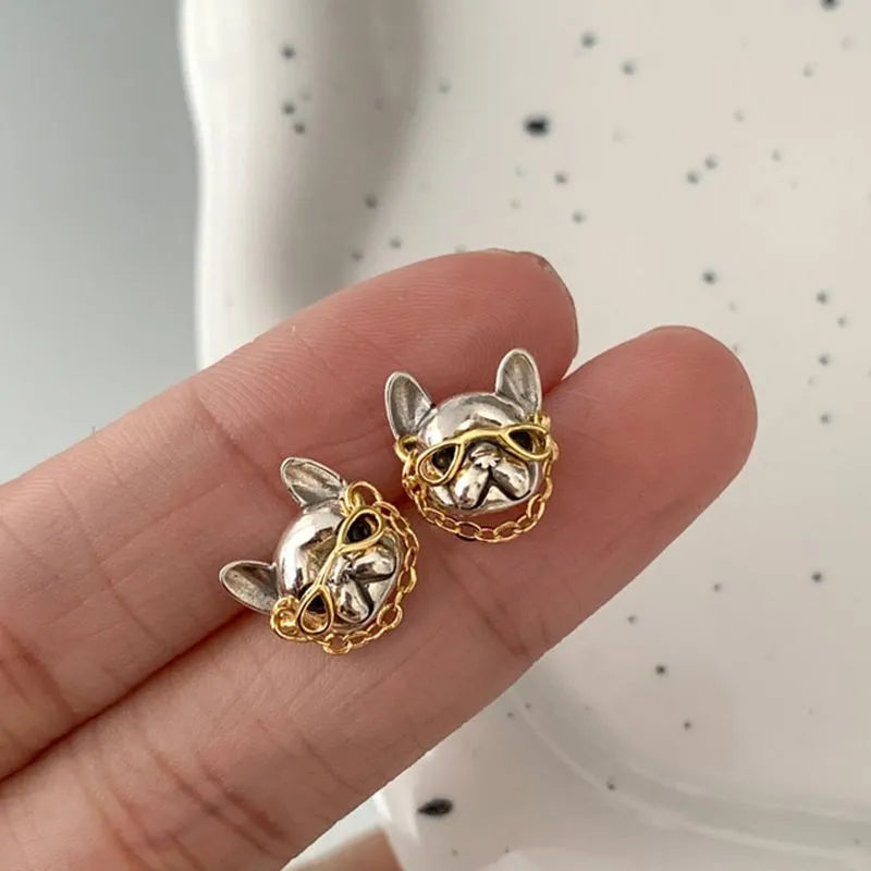 Stylish Frenchie Earrings