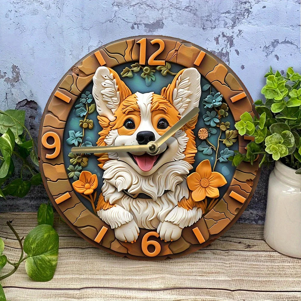 Corgi Decorative Wall Clock