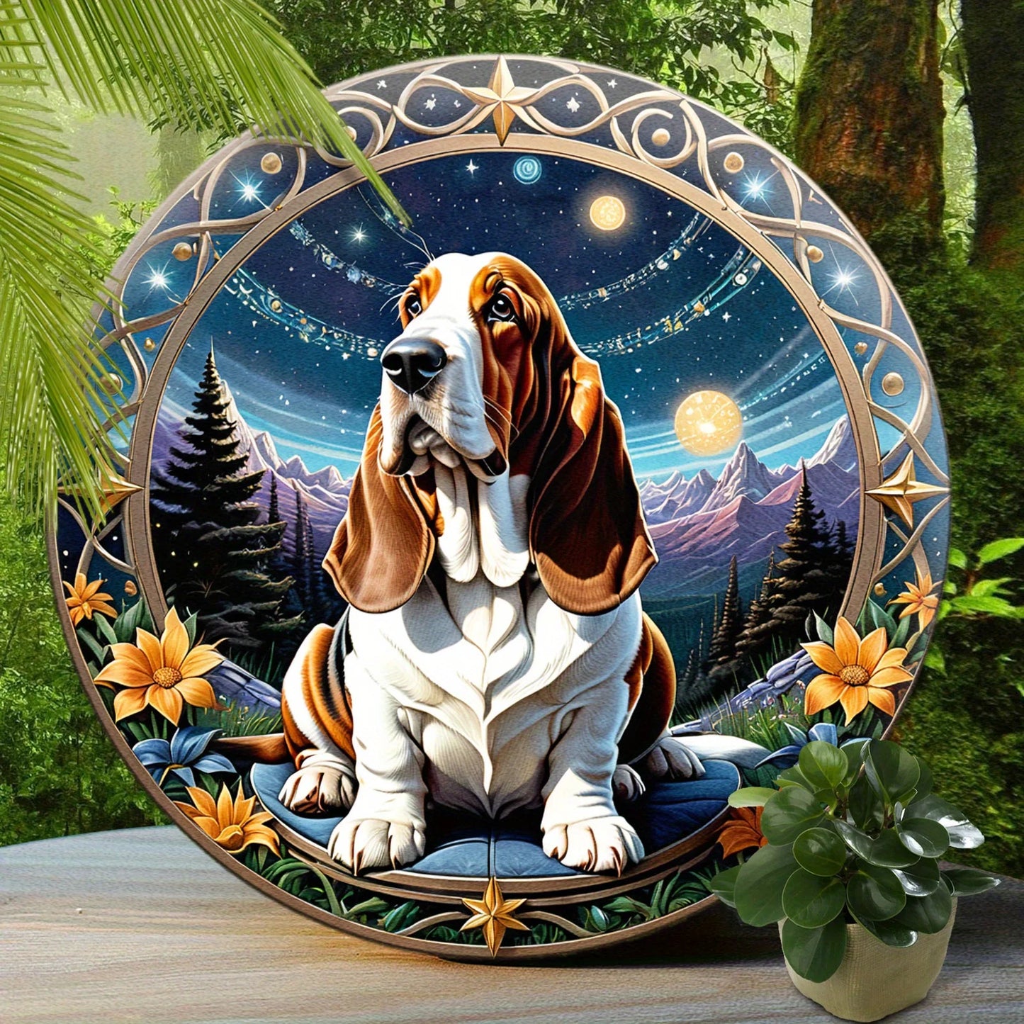 Basset Hound Wall Decor