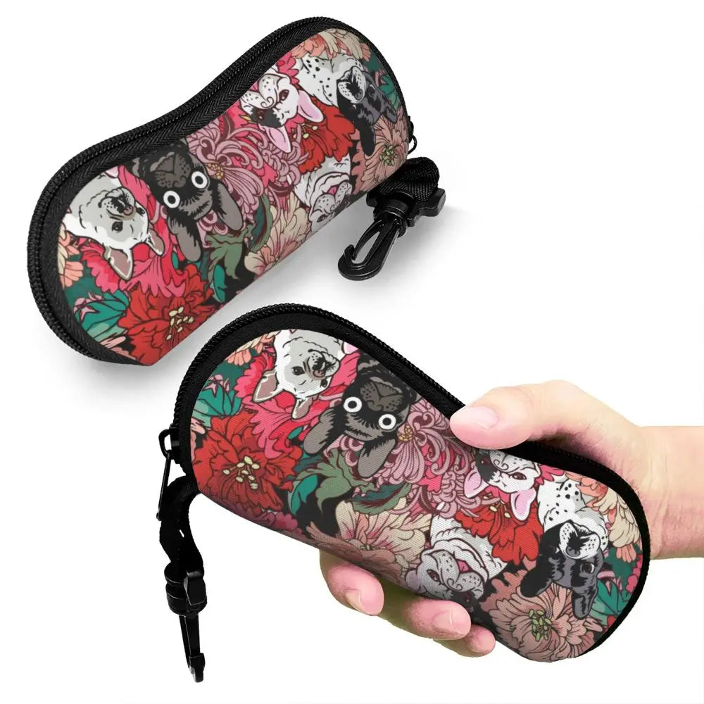 English Bulldog Eyeglasses Cases