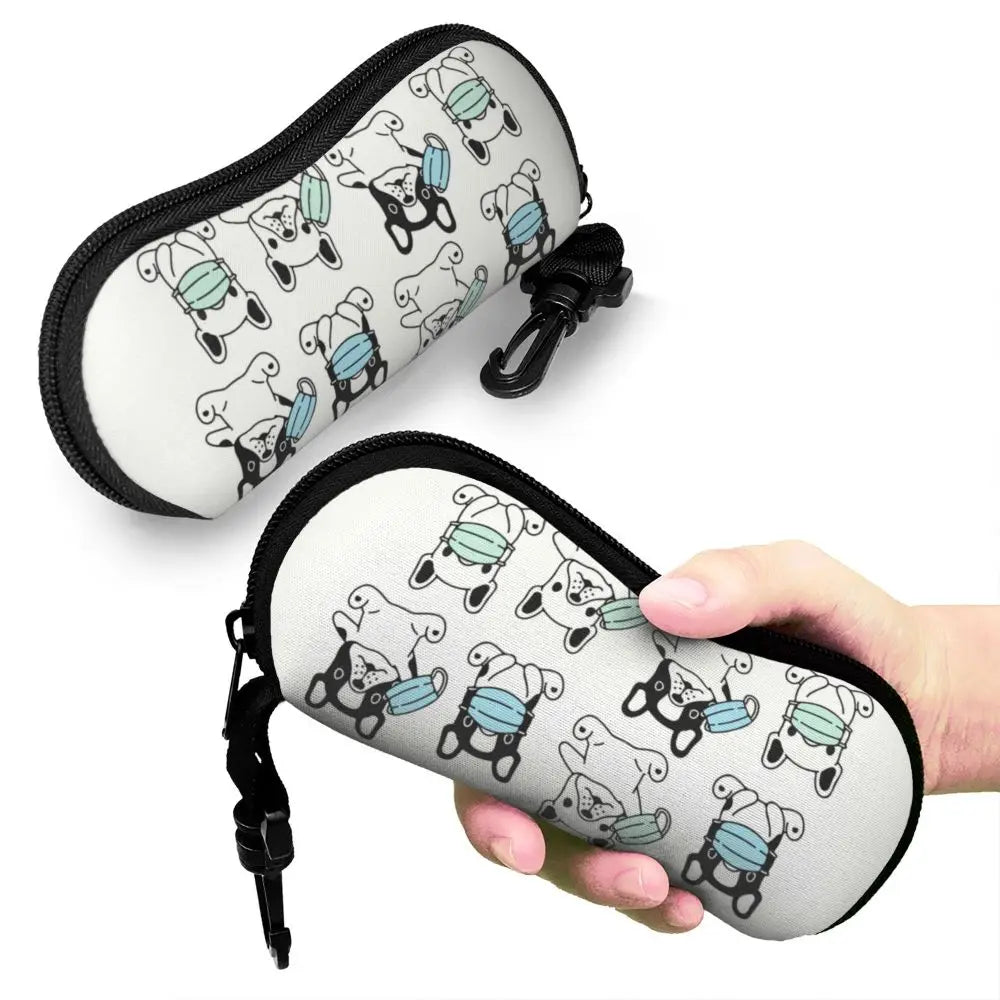 Boston Terrier Eyeglasses Cases