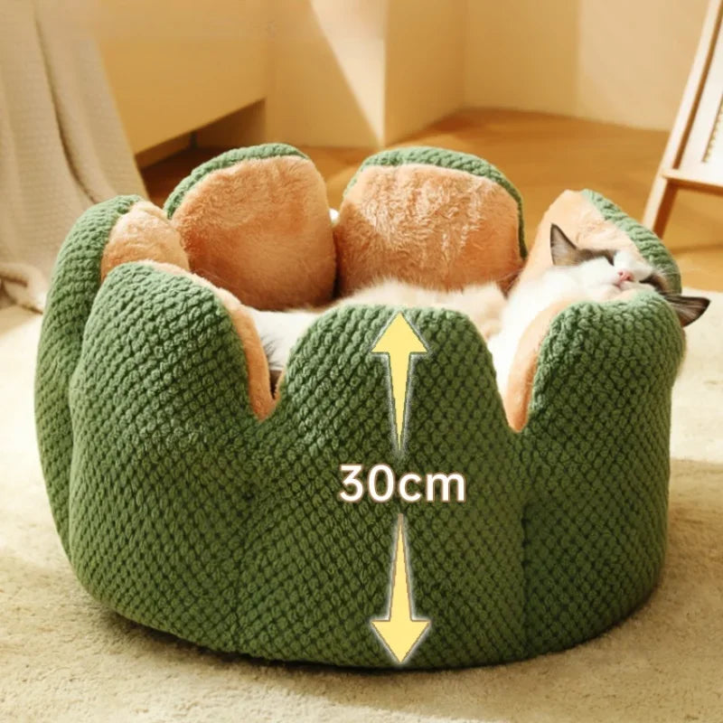 Floral Shape Pet Bed