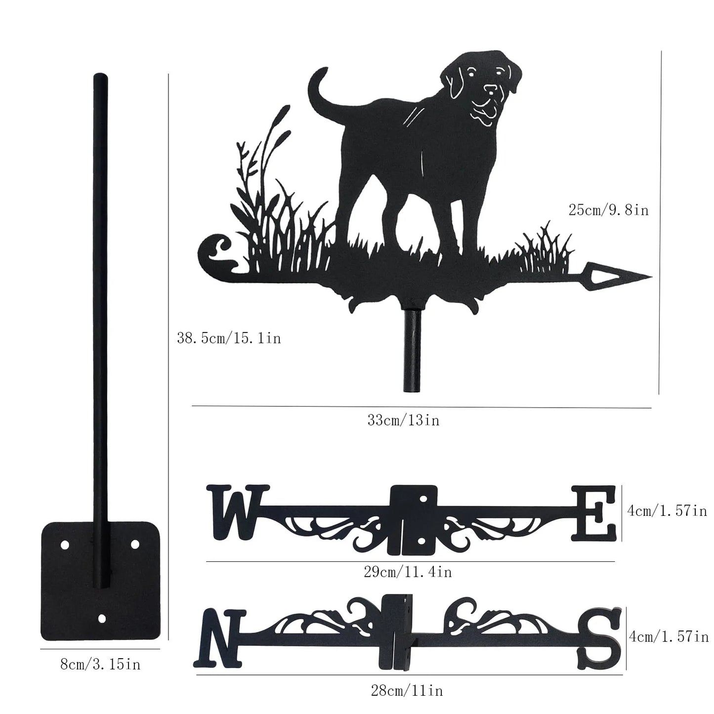 Labrador Weather Vane