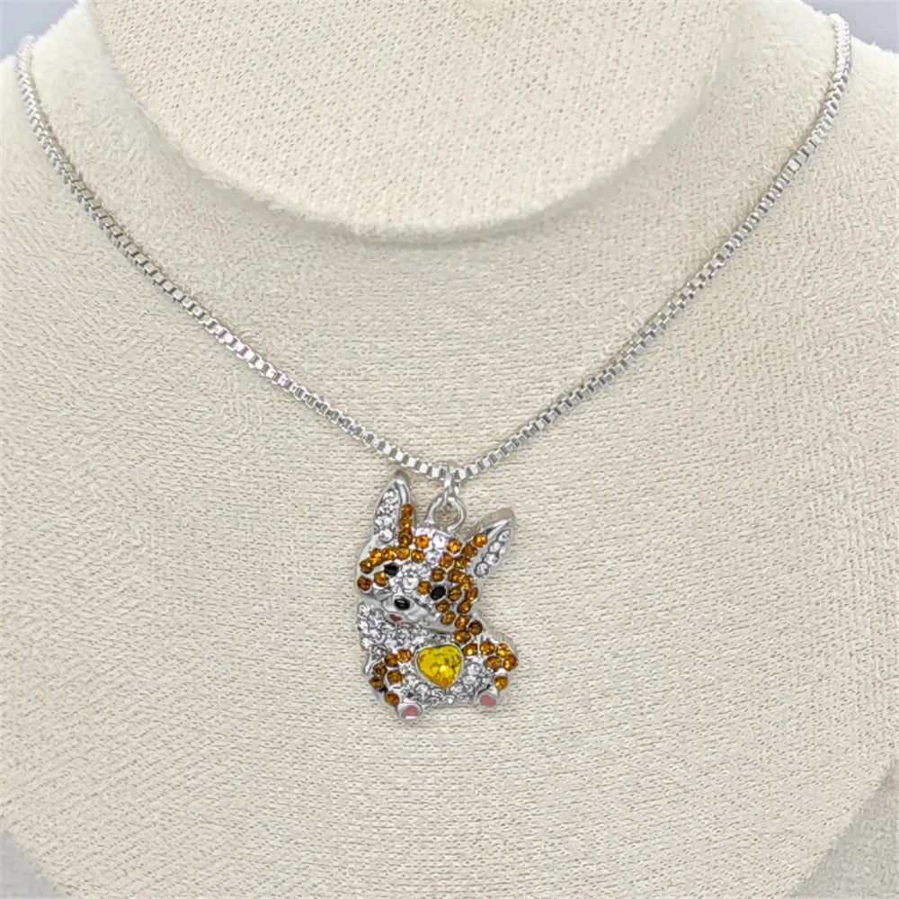 Exquisite Corgi Pendant Necklace