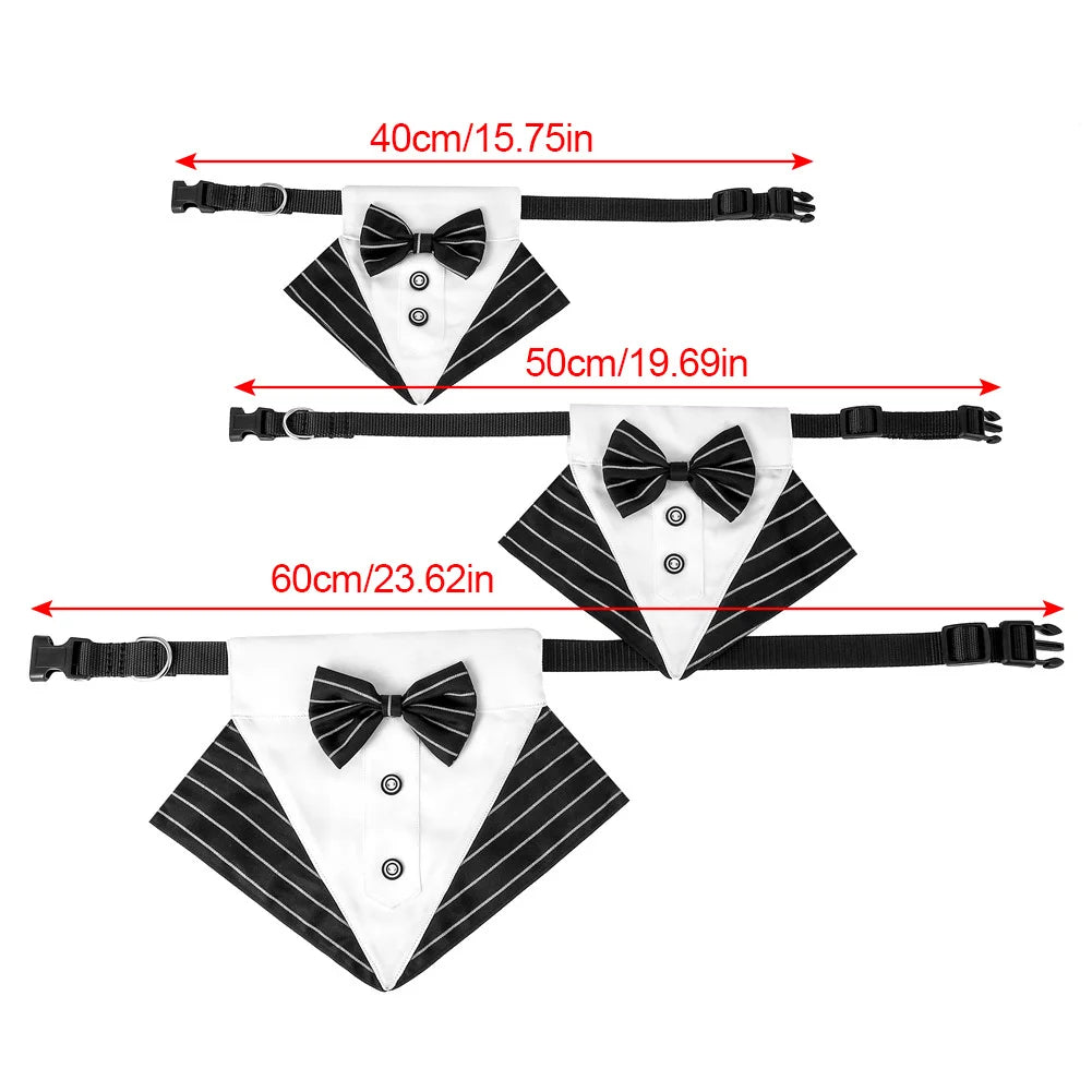 Shiba Inu Adjustable Dog Bow Tie