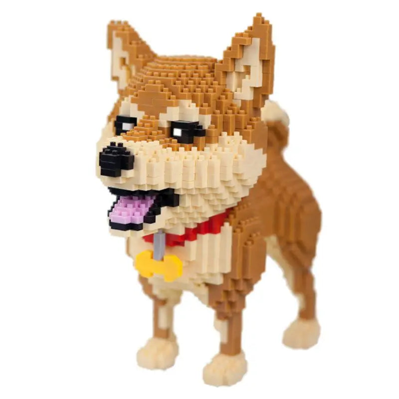 DIY Shiba Inu Block Toys