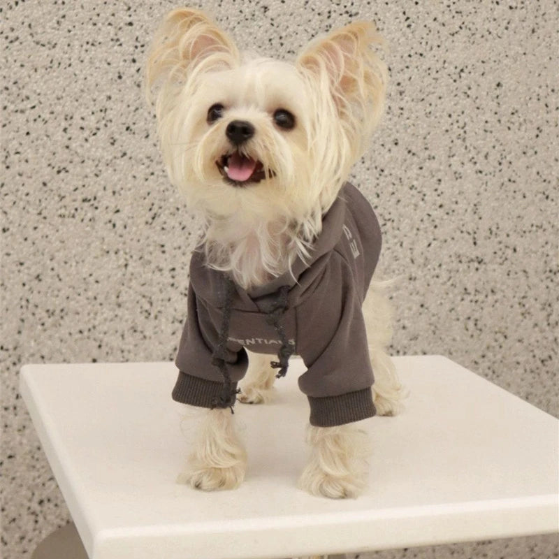 Westie Winter Fleece Hoodie