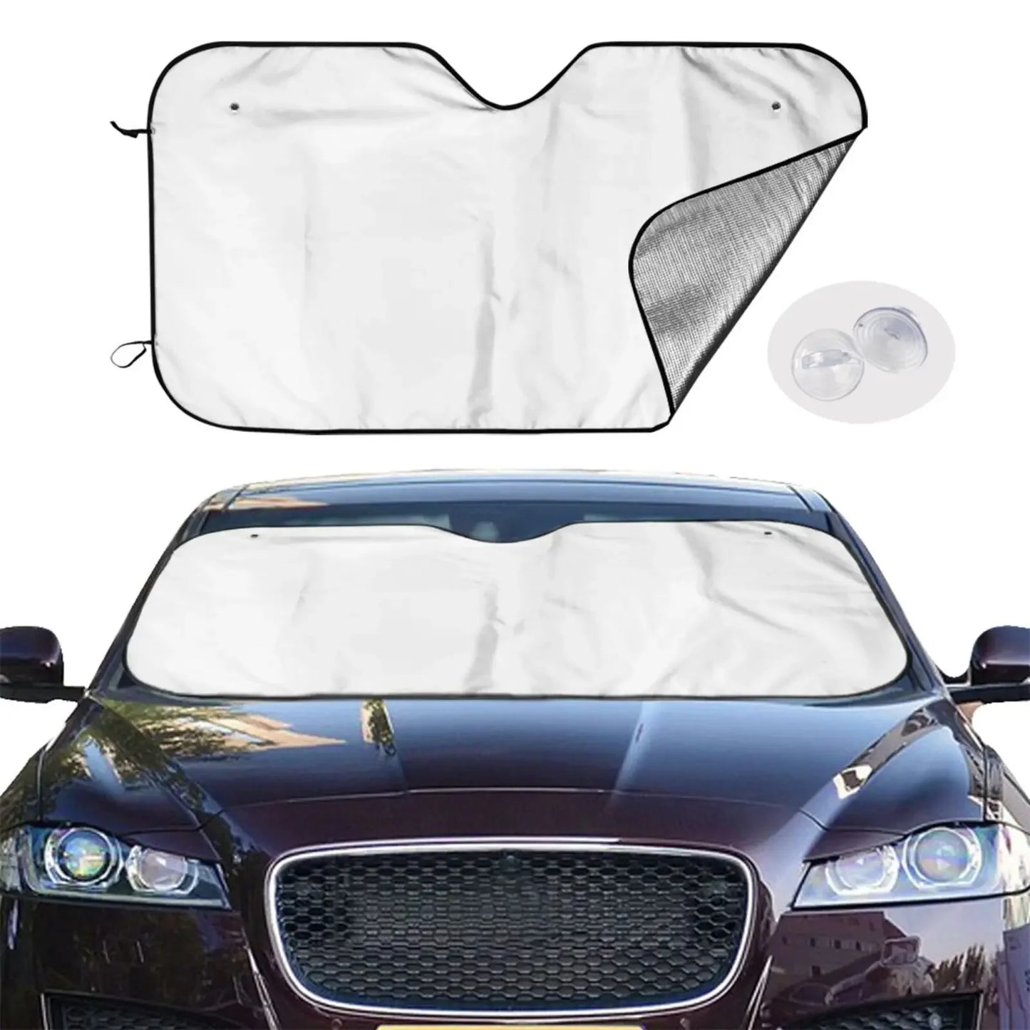 Heeler Family Car Sunshade