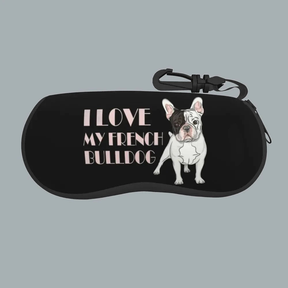 French Bulldog Eyeglasses Cases