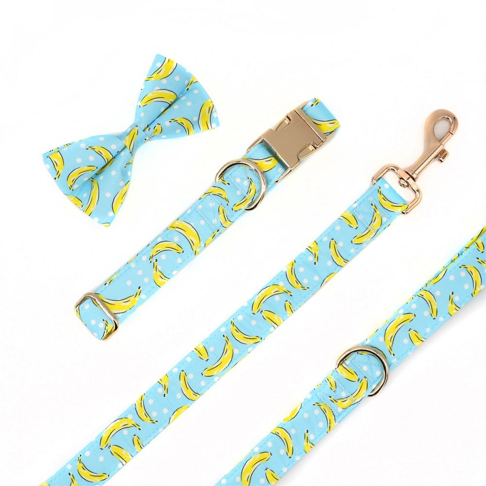 Banana Collar Bows