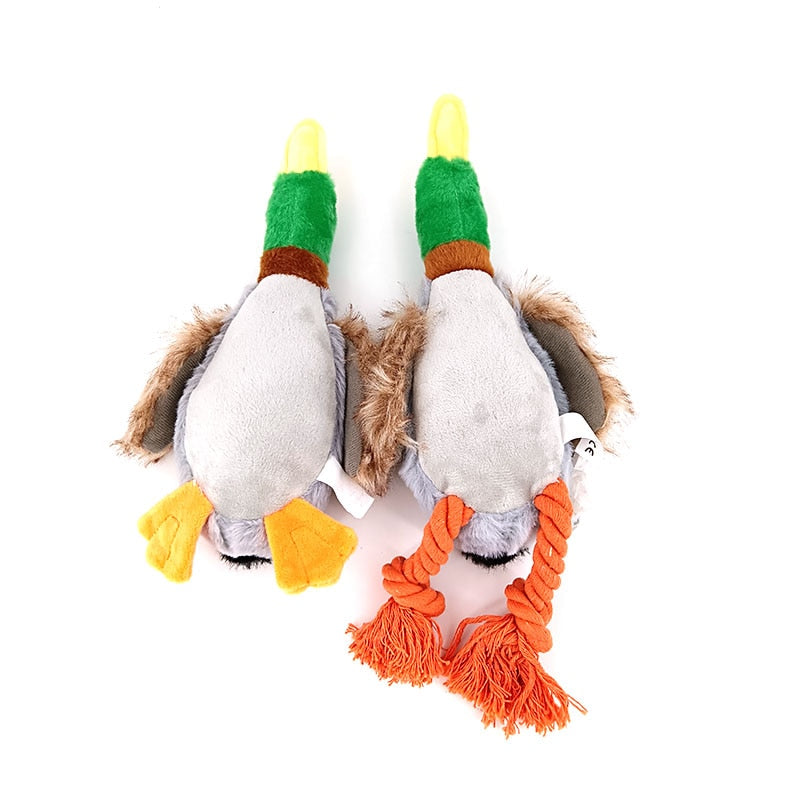 Tooth Cleaning Plushy Duck Toys