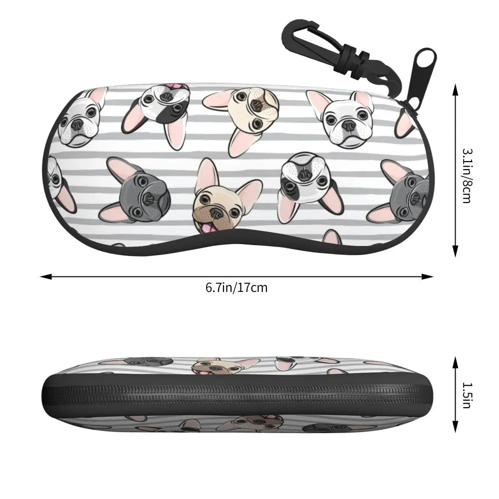 Boston Terrier Eyeglasses Cases