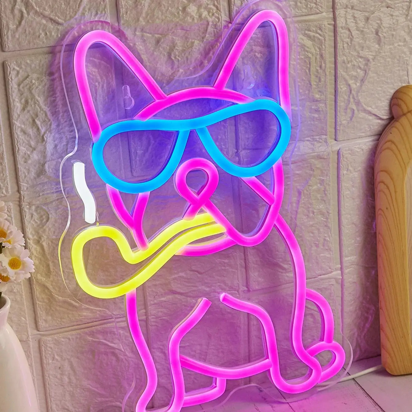 French Bulldog LED Room Decor