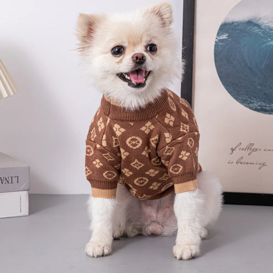 Autumn Winter Pomeranian Designer Sweater