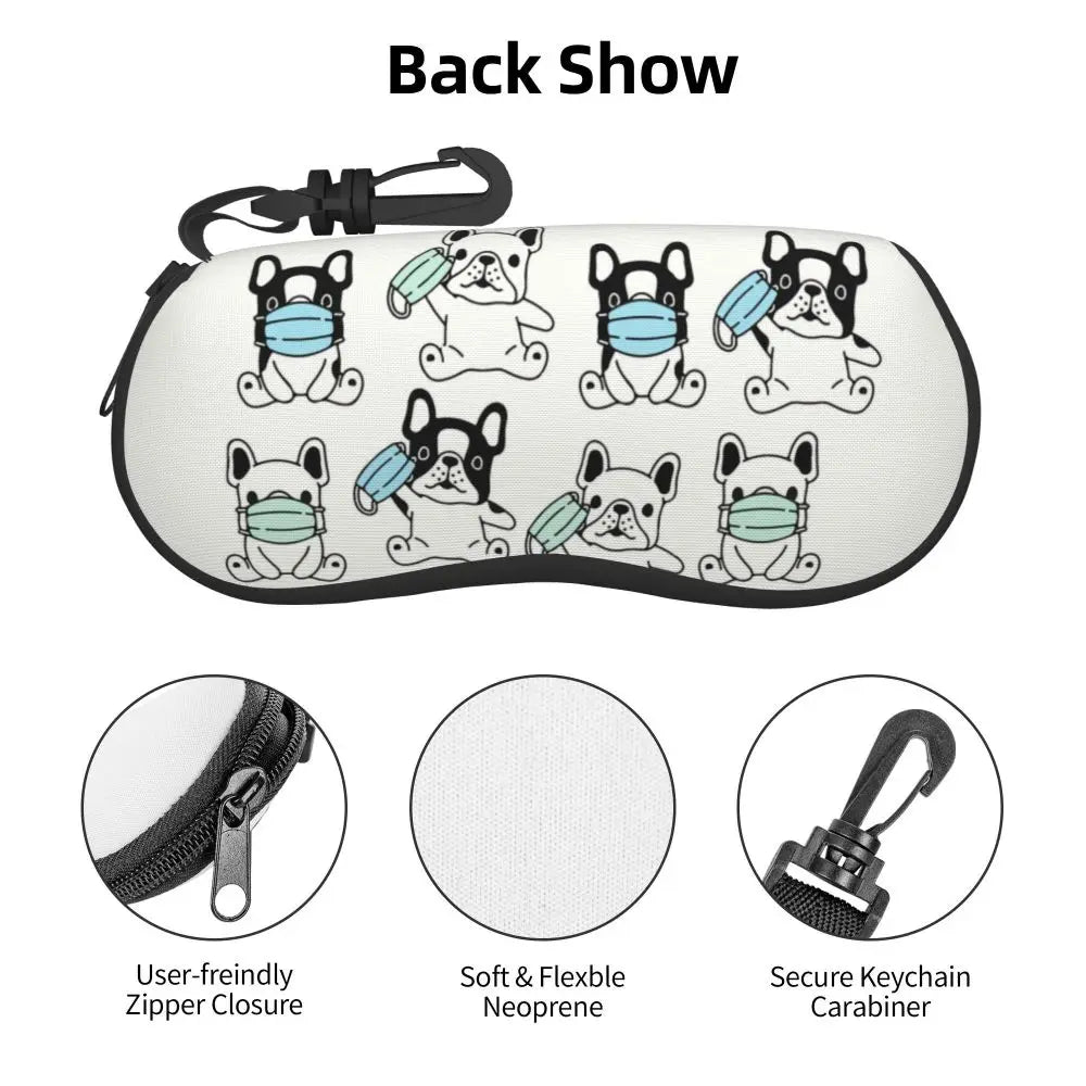 Boston Terrier Eyeglasses Cases