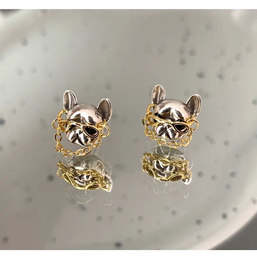 Stylish Frenchie Earrings