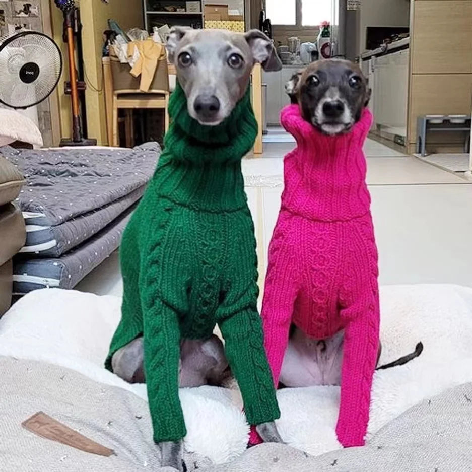 Whippet Classic Winter Sweater