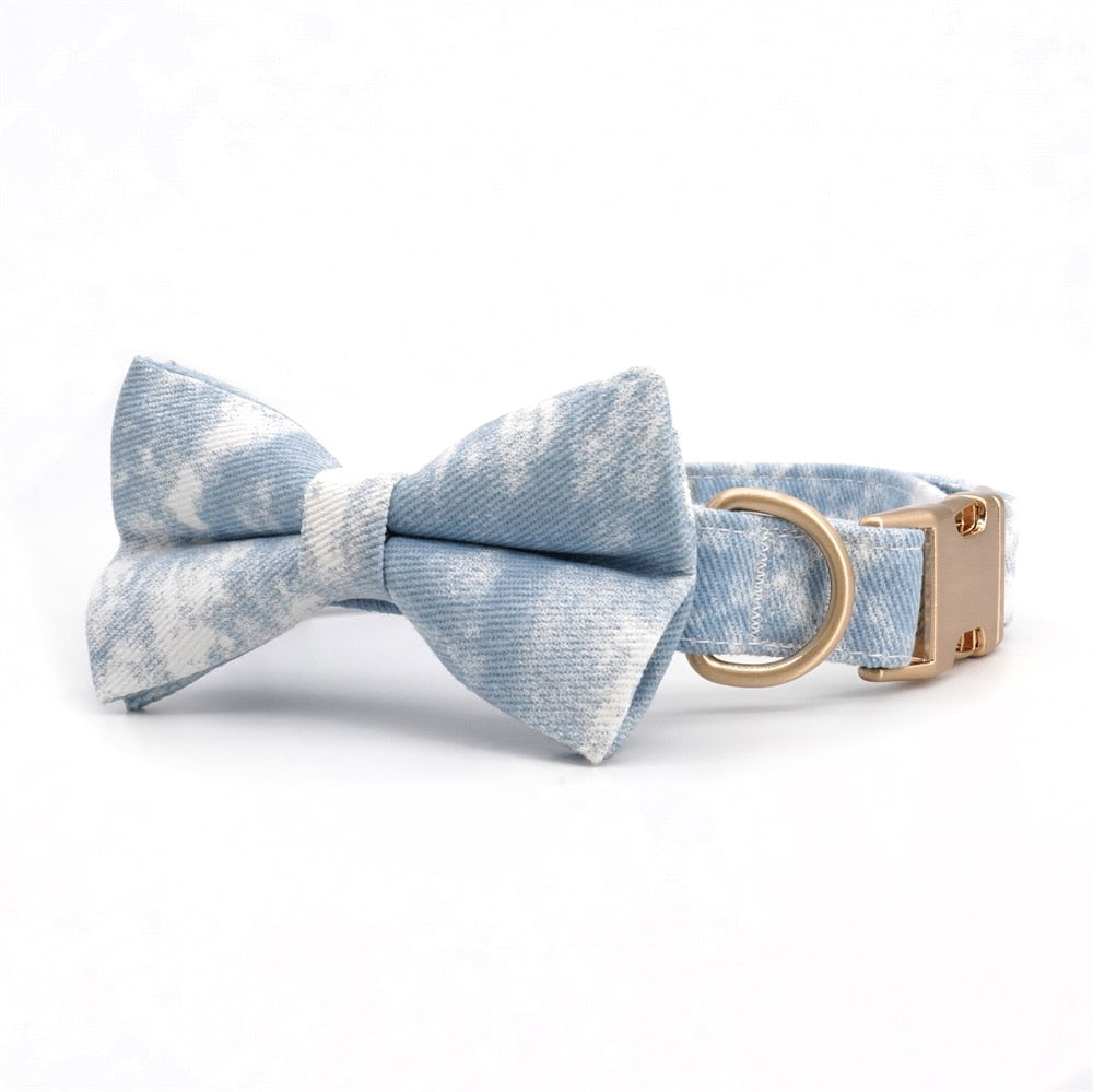 Retro Collar Bow Leash