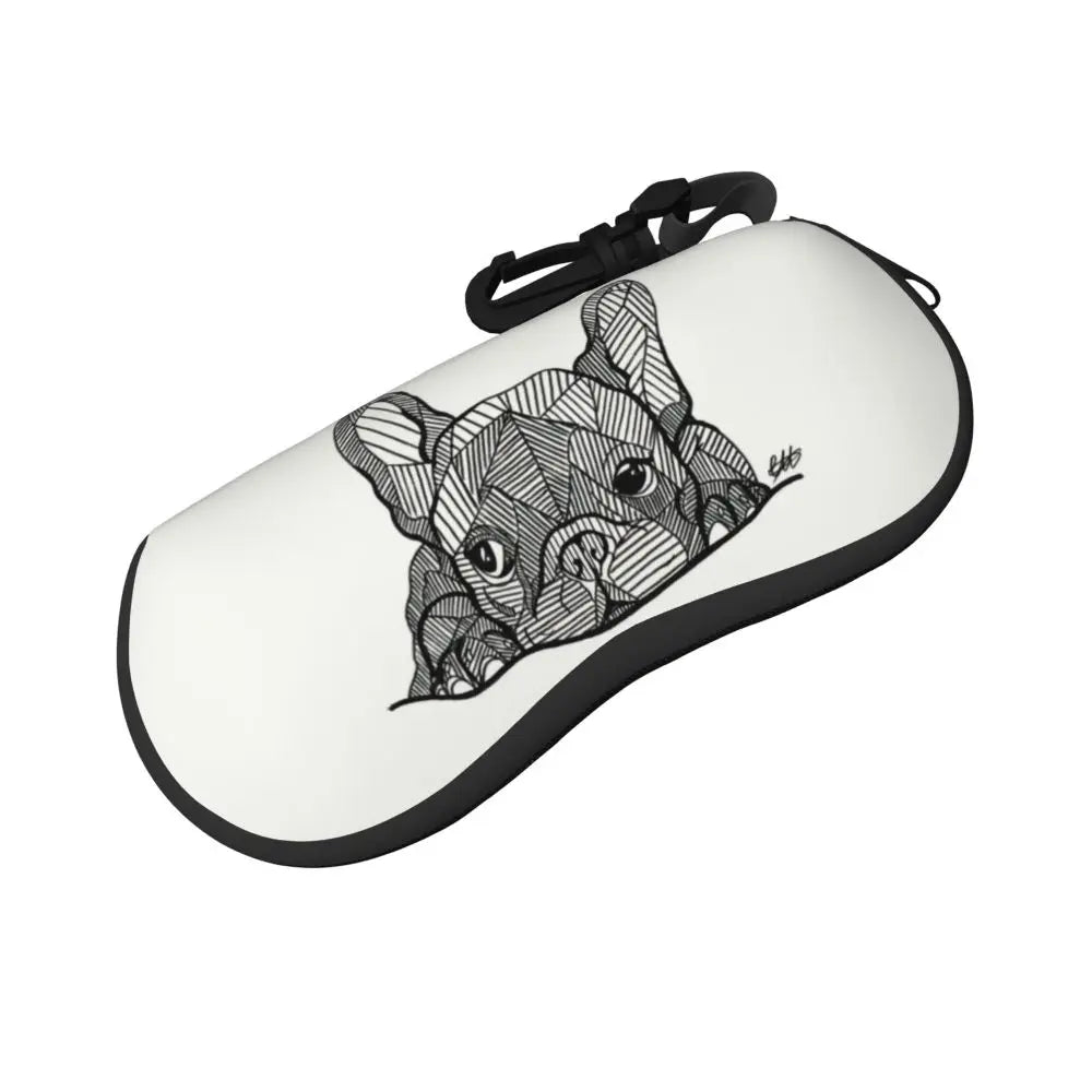 French Bulldog Eyeglasses Cases