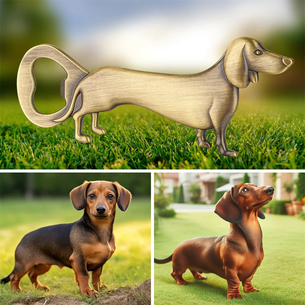 Dachshund Shaped Bottle Opener