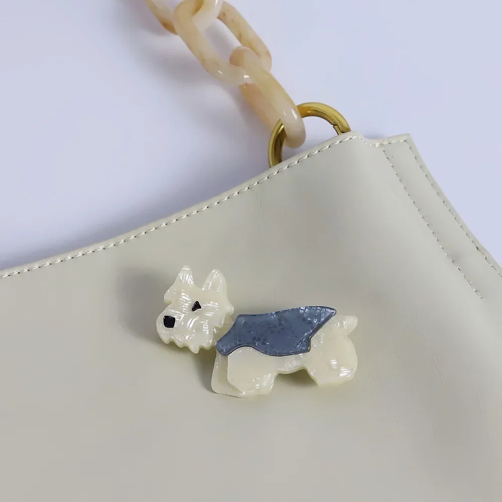 Westie Handmade Brooch Pin