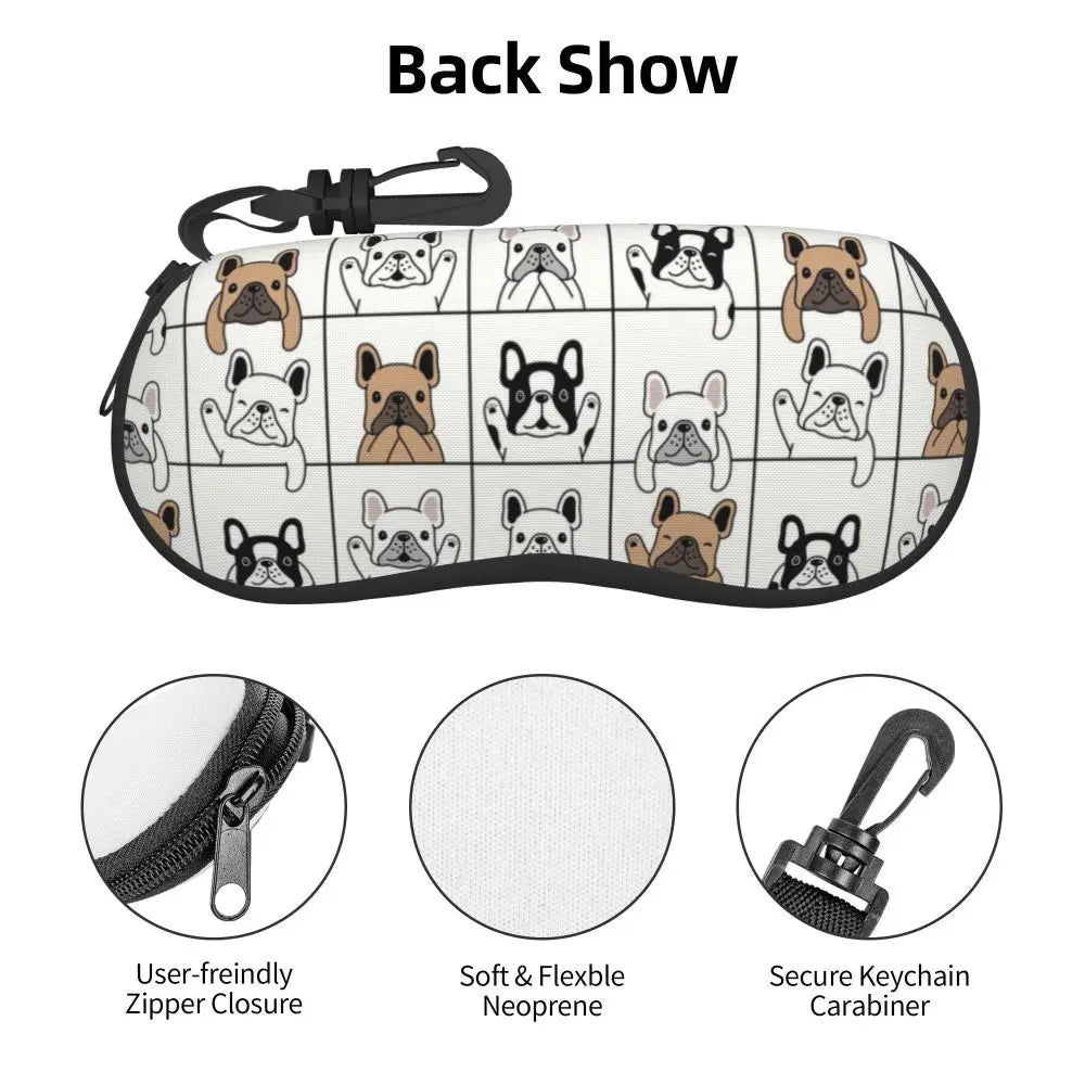 Boston Terrier Eyeglasses Cases