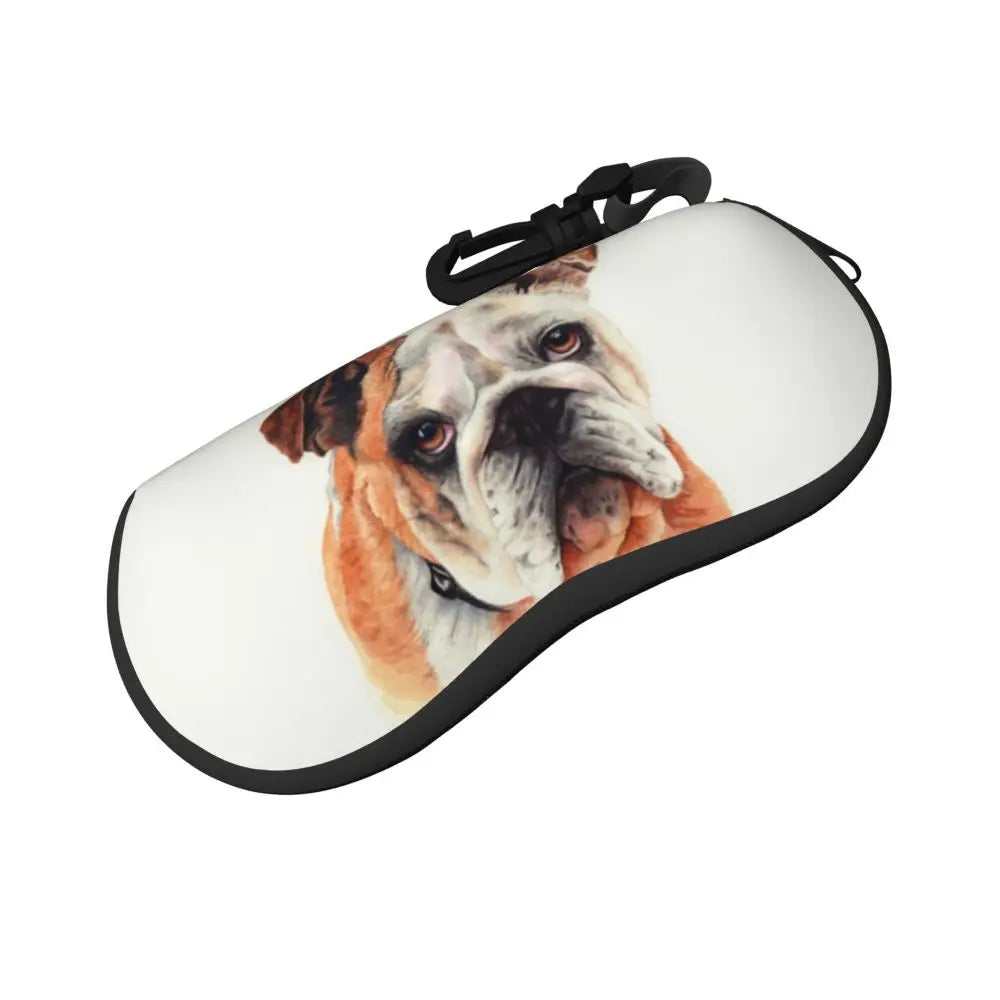 English Bulldog Eyeglasses Cases