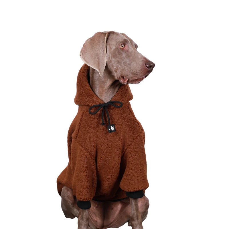 Comfy Winter Weimaraner Hoodies