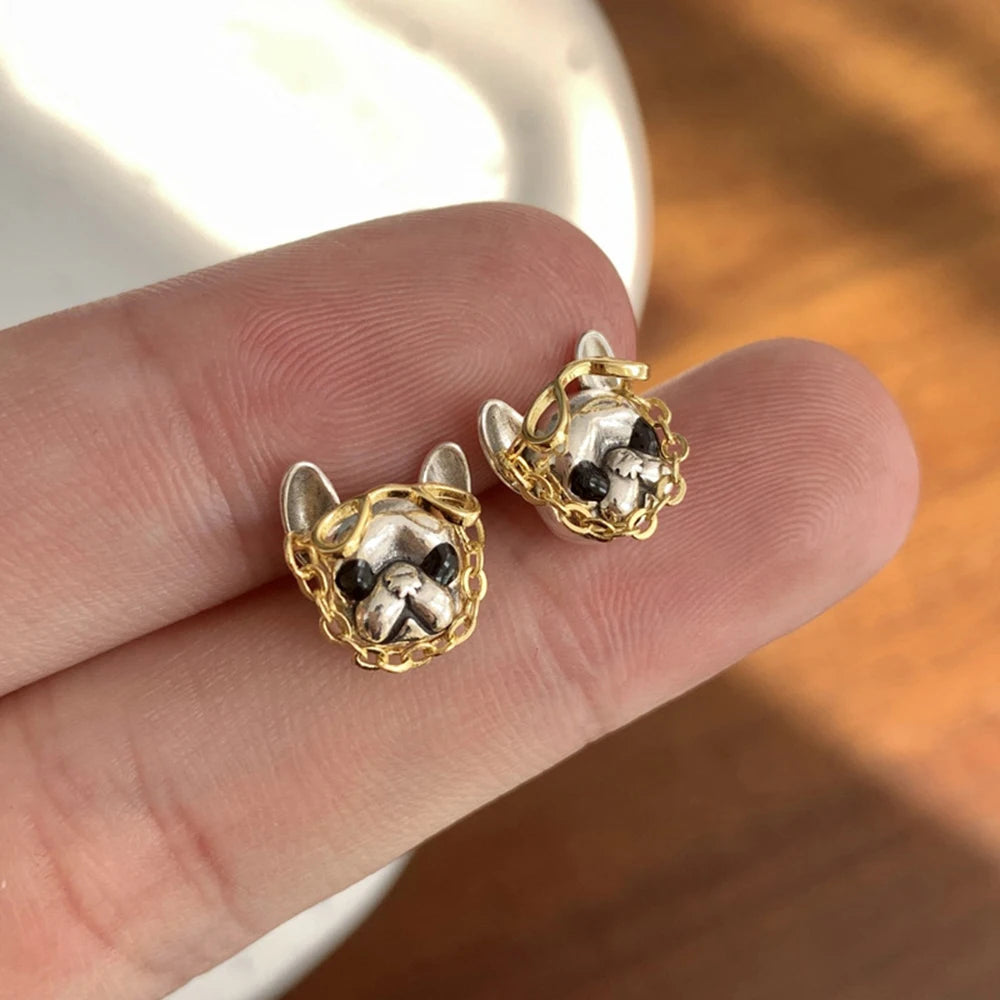 Stylish Frenchie Earrings