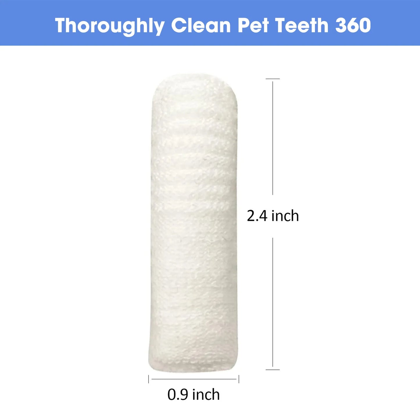 Dog Care Finger Wipes