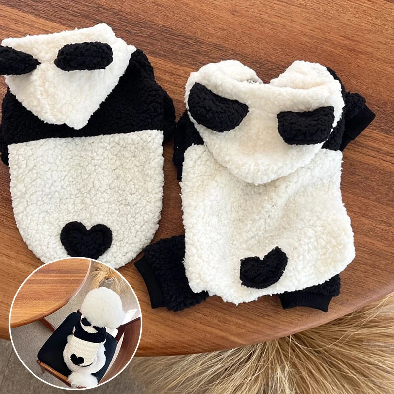 Cute Dog Panda Costume Dress