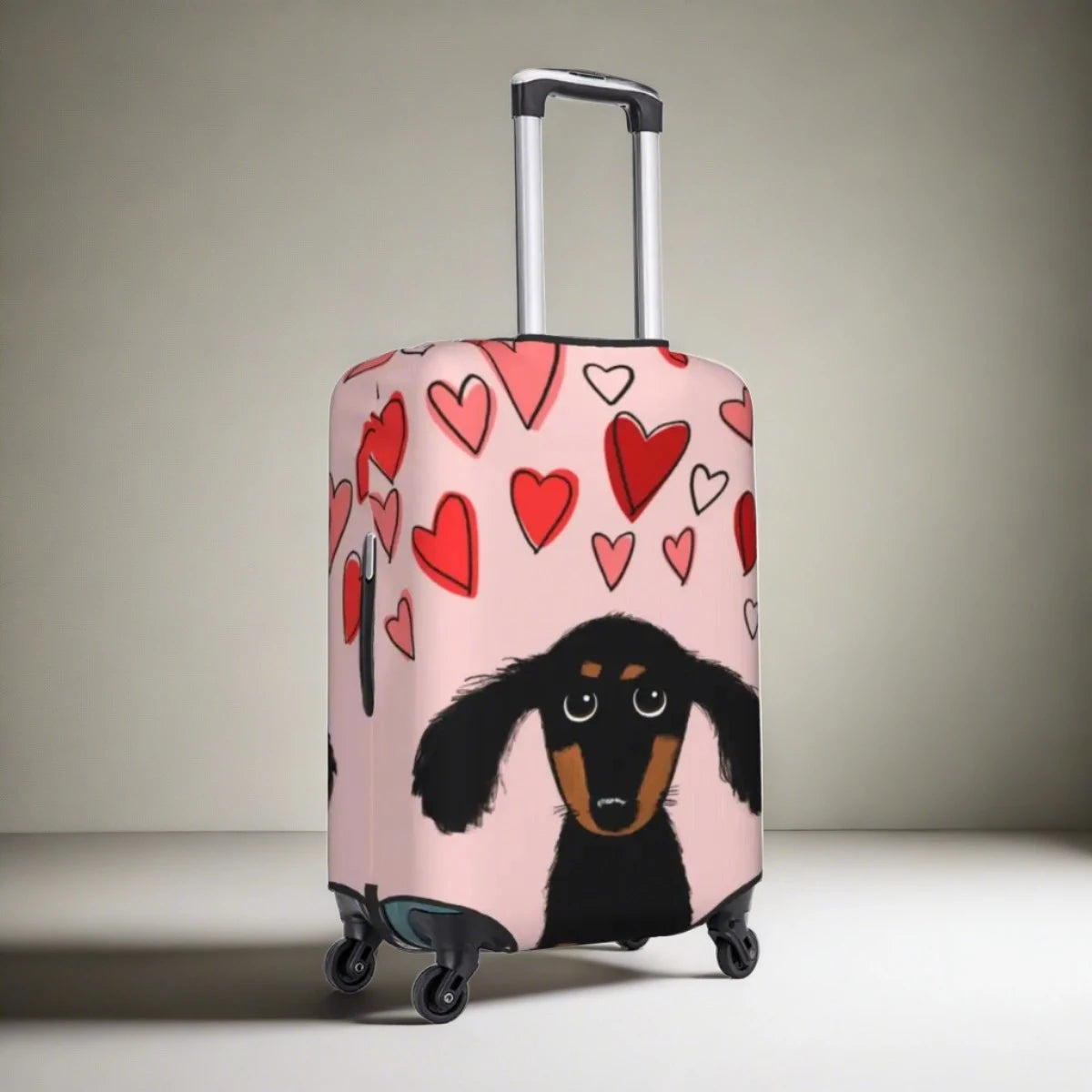 Cute Dachshund Suitcase Case