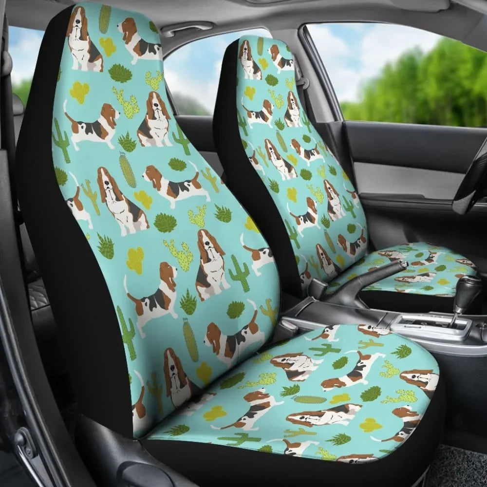 Basset Hound Lovers Seat Covers