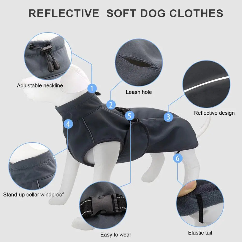 Waterproof Rottweiler Winter Jacket