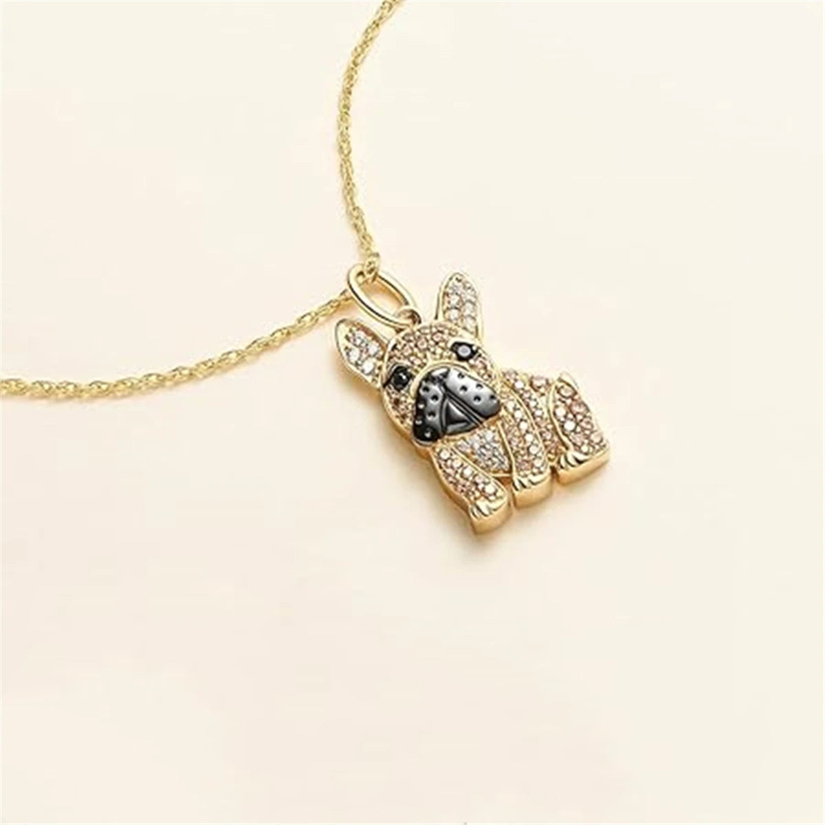 Frenchie Exquisite Pendant Necklace