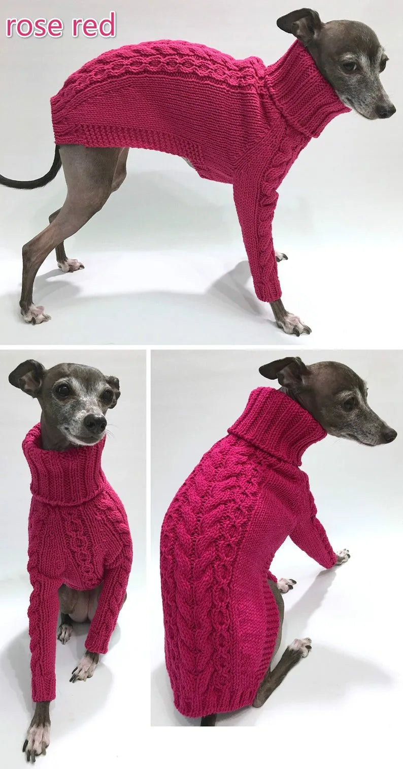 Whippet Classic Winter Sweater