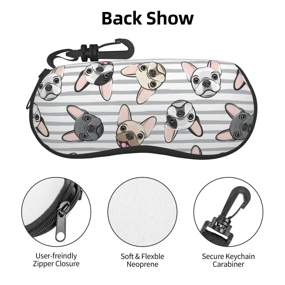 Boston Terrier Eyeglasses Cases