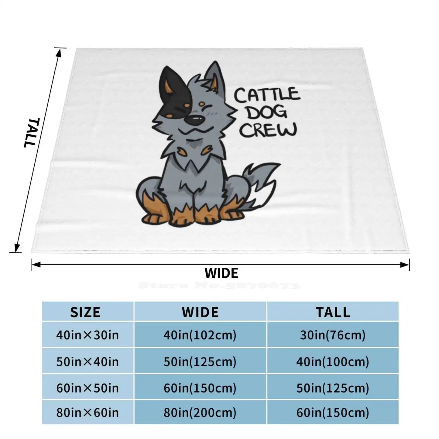 Heeler Crew Blanket