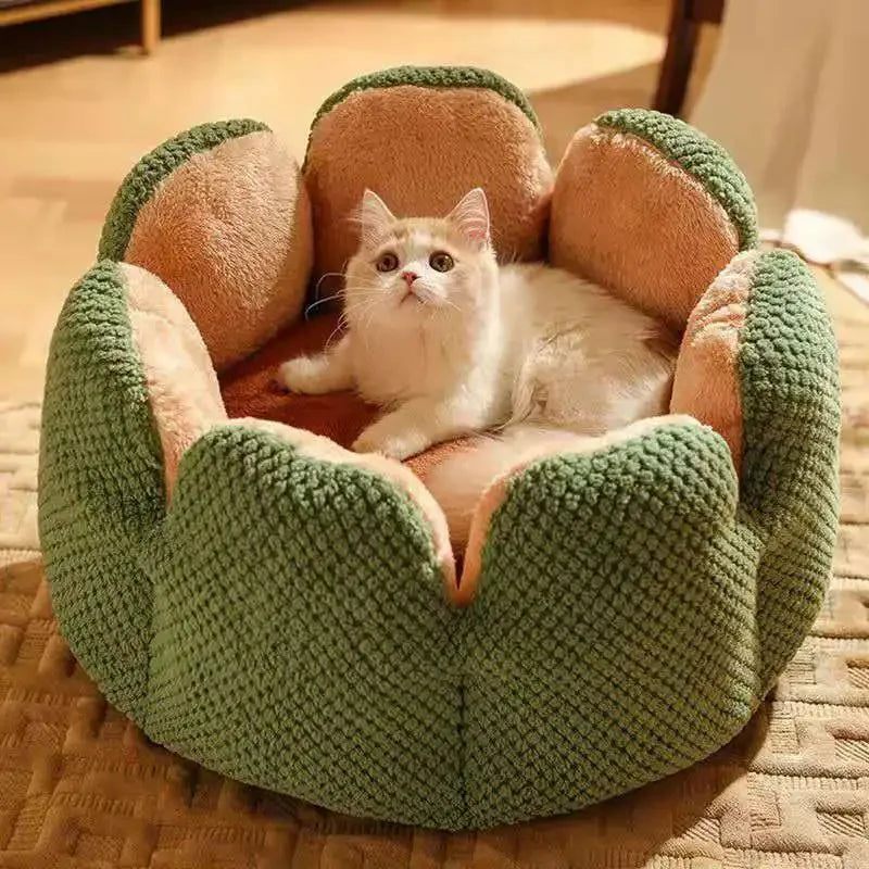 Floral Shape Pet Bed