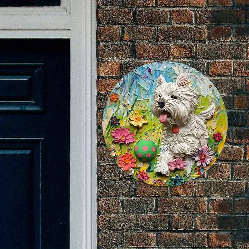 Westie Art Wall Decor