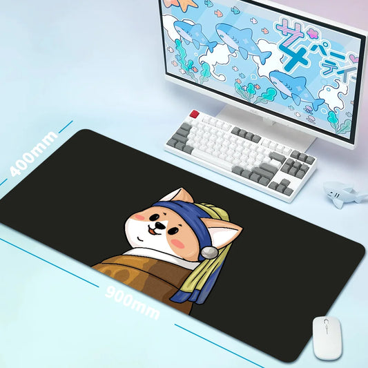 Corgi Gamer Mousepads