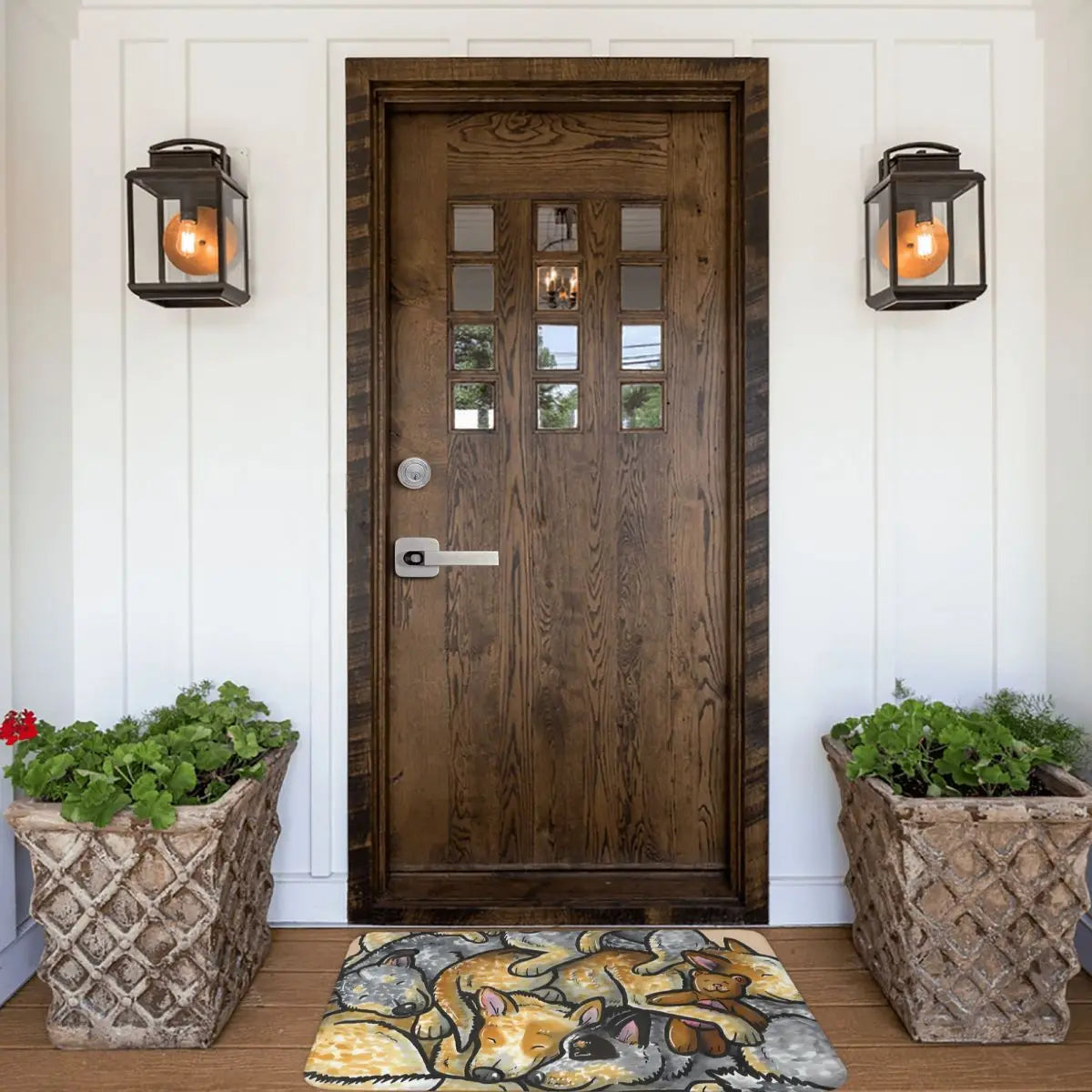 Affable Heeler Doormat