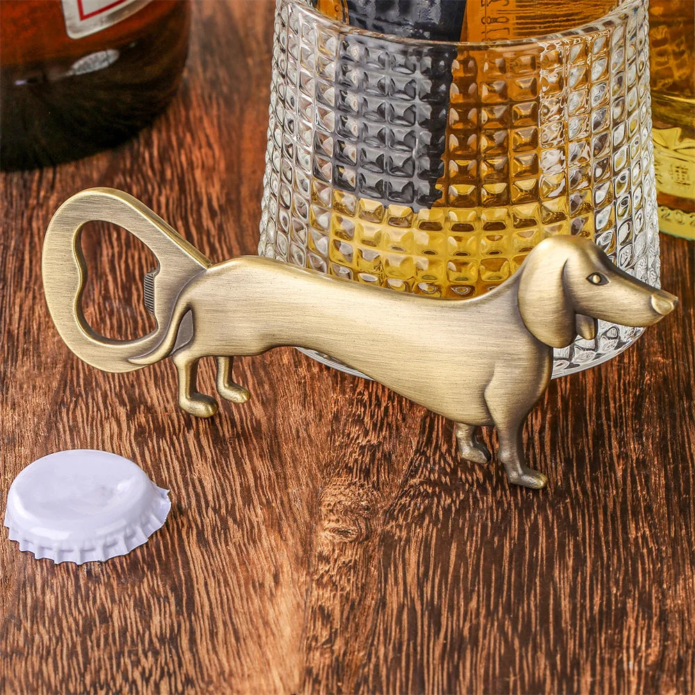 Dachshund Shaped Bottle Opener