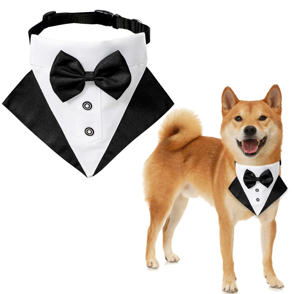 Shiba Inu Adjustable Dog Bow Tie