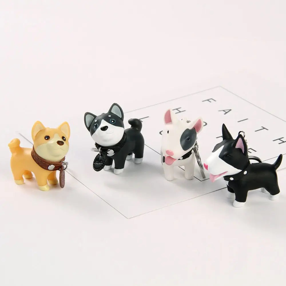 Bull Terrier Doll Keychain